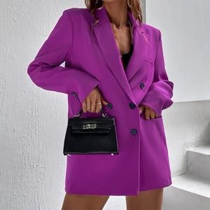 Cute purple blazer